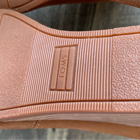 NWT Toms Suede Booties Kelsey Tan Oiled Nubuck Leather Wedges Classic Size 11 - Picture 13 of 15
